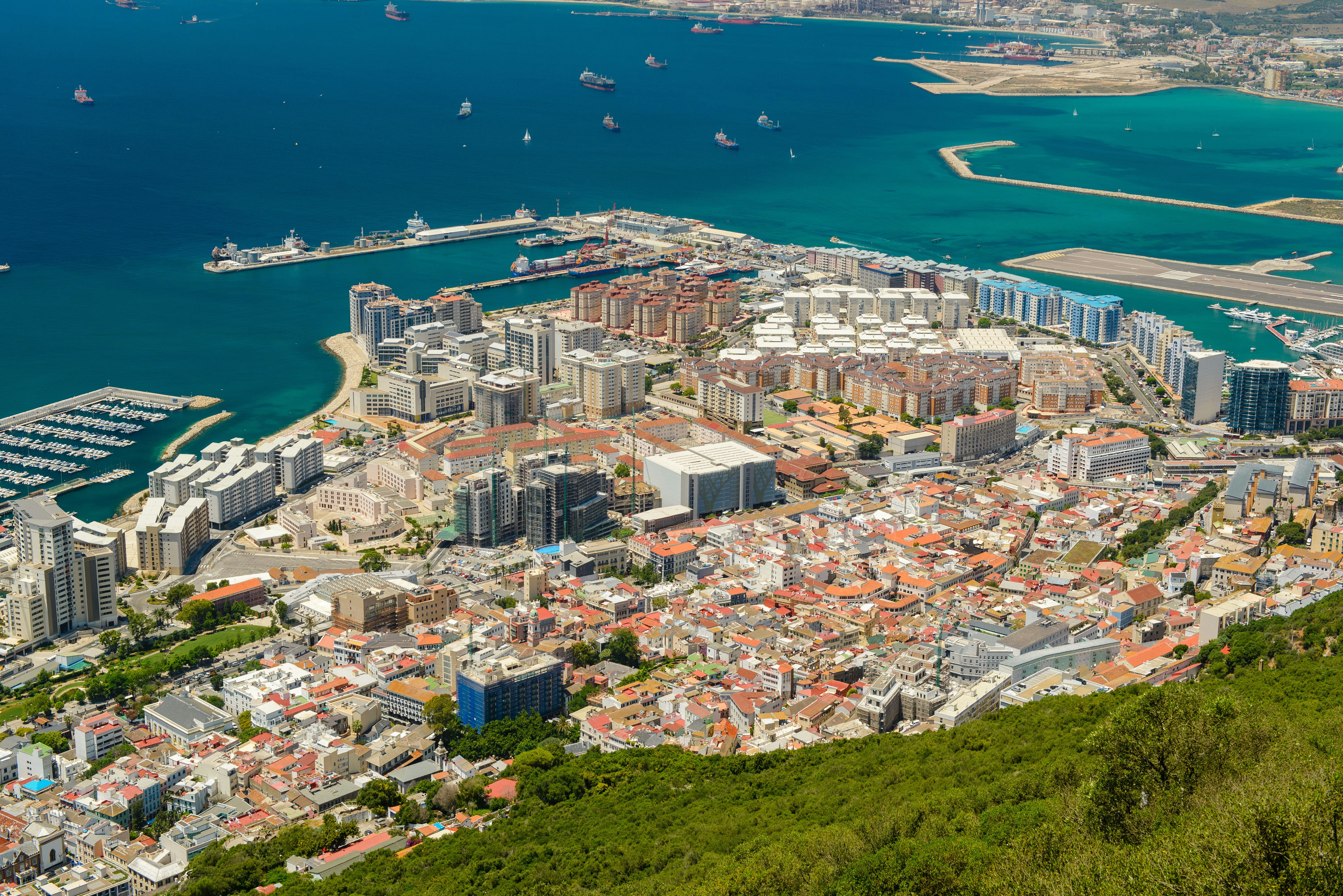 Gibraltar cityscape